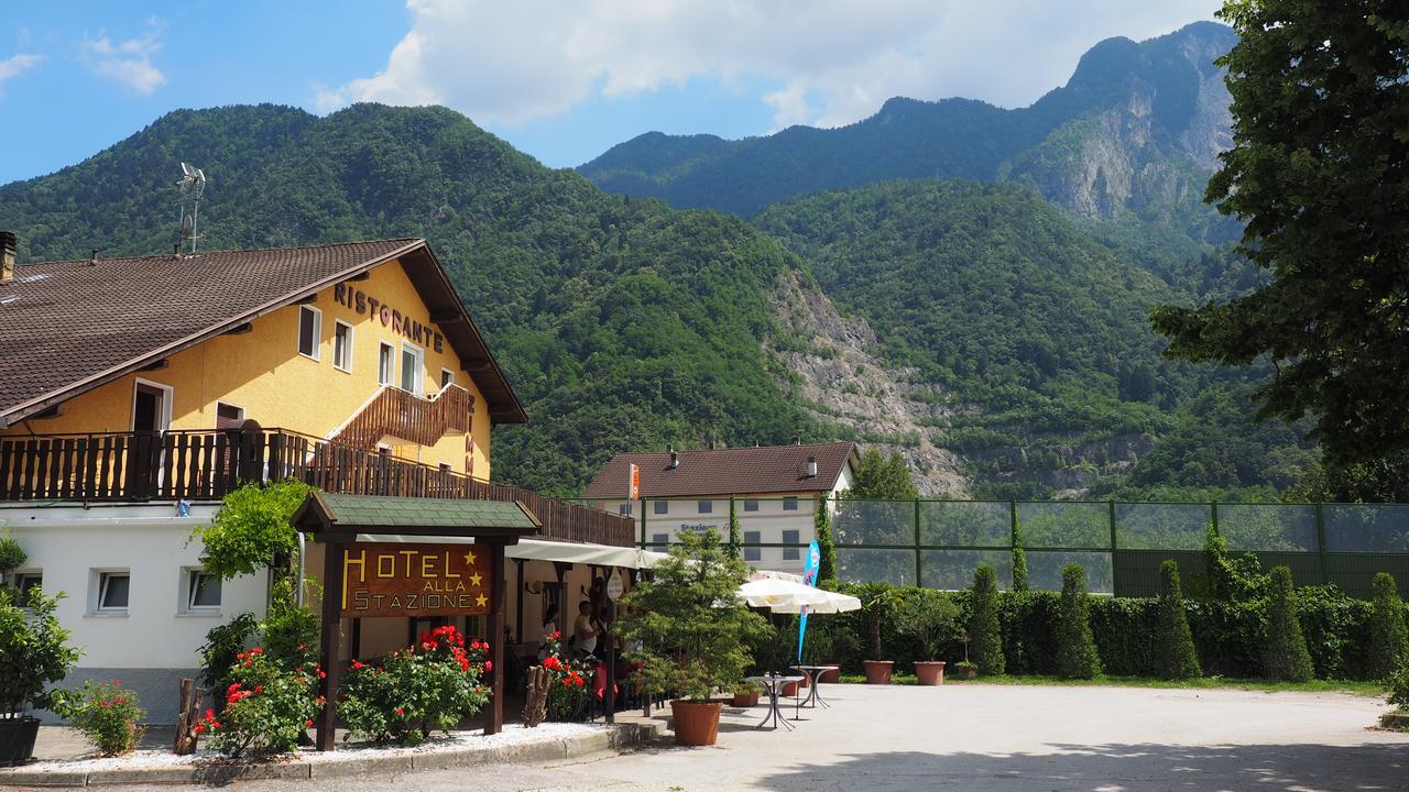 Albergo Alla Stazione Roncegno Экстерьер фото